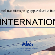 Go international med ELSA Bergen.